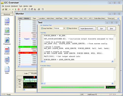 CAS-1000-I2C/E Bus Analyzer