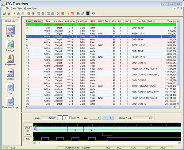 CAS-1000-I2C/E Bus Analyzer